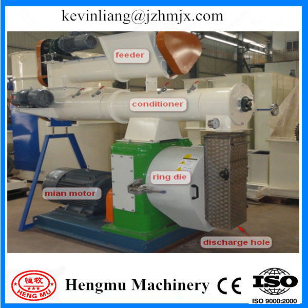 Stainless steel pellet feed grinding mill with CE approved