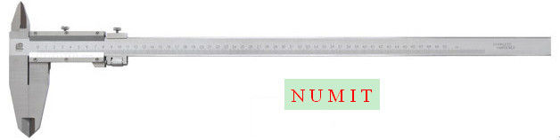 Stainless Steel Vernier Caliper 600 mm With Jaws  fine adjustment carriage