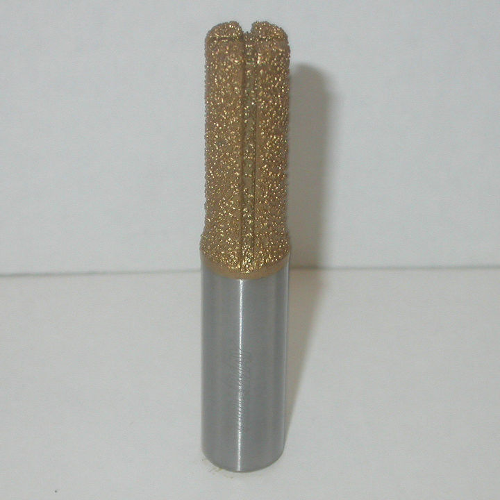 Silicon carbide tools and PCD cutting tools , Straight Bit, for cutting marble, granite, fiberglass