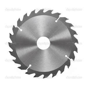 Taper Tooth Tungsten Carbide Tipped TCT slitting industrial Circular Saw Blade