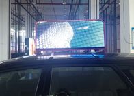 Digital Cab Tops Advertisement Taxi Led Display Signs for Worldwide Use with Module Size W 6.3 x H 6.3 x D 0.67 inch