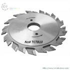 T.C.T Adjustable Scoring Circular Saw Blades For Cutting Steel / Melamine Faced Chipboard