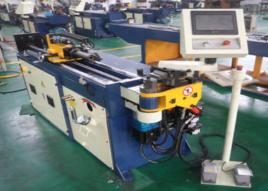 Servo Motor PLC CNC Metal Pipe Bending Machine , Rectangular Tube Bending Machinery