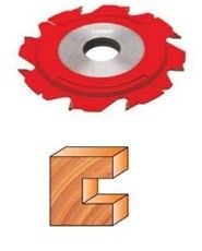 Custom 8 Teeth T.C.T adjustable grooving carbide shaper cutters with spurs