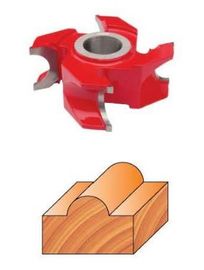 T.C.T Corner round cutter with Micro - grain carbide tips for windows making