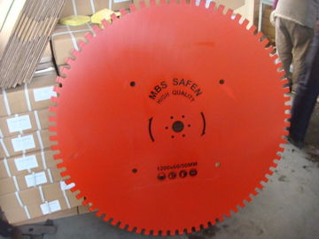 300mm Welded Silver Brazed Diamond Saw Blade / Diamond Cutting Blades For Concrete
