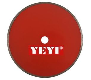 Customized Red Saw Blades ,  7 Inch Or 8 Inch Diamond Saw Blades For Glass , Floor Tiles