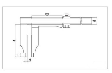Precision vernier caliper