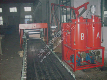 35kw Ceiling Polyurethane Sandwich Panel Production Line With Aluminum Foil Facing
