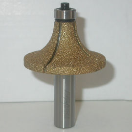 Silicon carbide tools and PCD corner round bit