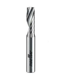 ONE Flute Spiral Bits, Micro - Grain Solid Carbide CNC Carbide Bits For Cutting Soft Wood