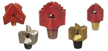 High strength 1 inch - 24 inch Chevron drag bits / Oilfield Drill Bits