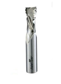 Double - Side Thin Slices Carbide 2 Flutes Compression Spiral Bit CNC Carbide Bits With Chipbreaker