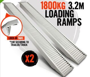 Aluminium steel motorcycle  heavy duty car  truck loading ramp