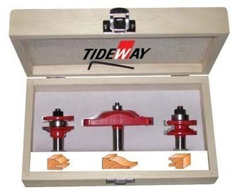 OEM 45# carbon steel router bit sets for woodworking, silver welding or copper welding
