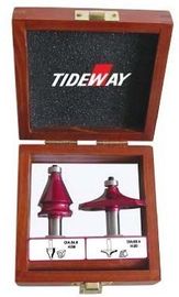 OEM 45# carbon steel router bit sets, Micro - grain Tungsten carbide cutting parts