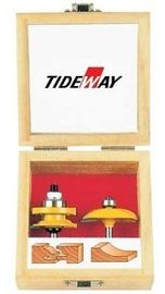 OEM 45# carbon steel router bit sets with two times grinding rough grinding