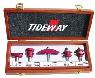 5 - Piece cabinet door set, Router bit sets for cutting artificial stone, Acrylic, PVC