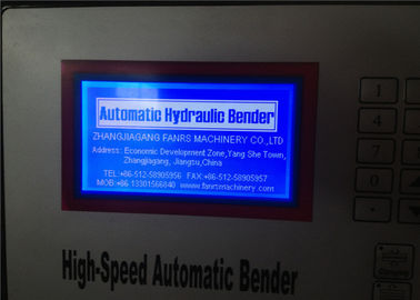 Hydraulic Pipe Bending Machine PLC Control System With Two Heads Molds