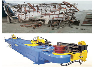 Single Head Automatic Pipe Bending Machine , hydraulic steel bender machine