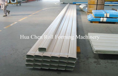 CNC Color Steel Sheet Downpipe Roll Forming Machine With No.45 Steel Roller