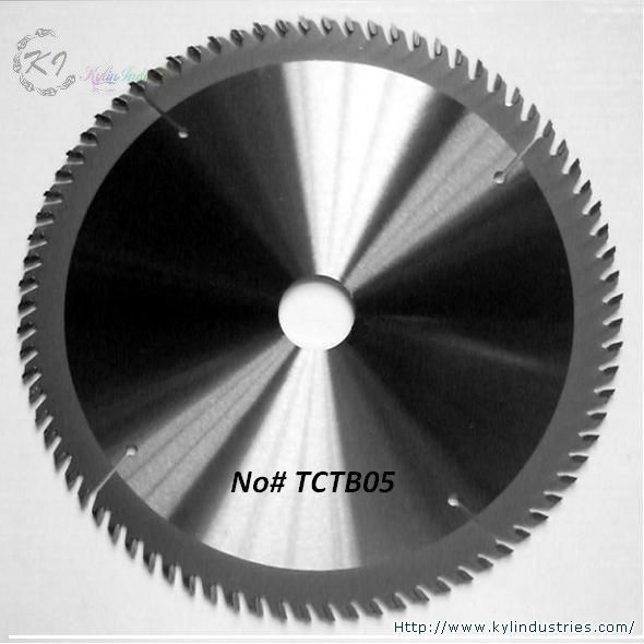 TCT Circular Saw Blade for Cutting Plastic