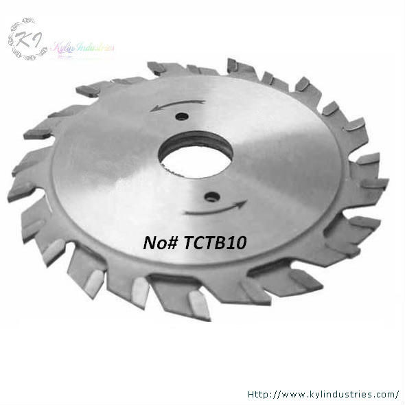 T.C.T Adjustable Scoring Circular Saw Blades For Cutting Steel / Melamine Faced Chipboard