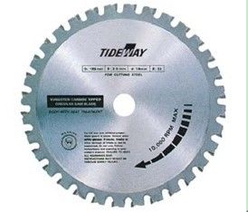 OEM Trapeze shaped tooth TCT circular saw blades for cutting metals