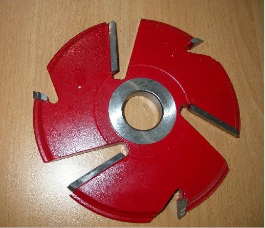 carbide shaper cutters  T.C.T panel raising cutter with red painted color