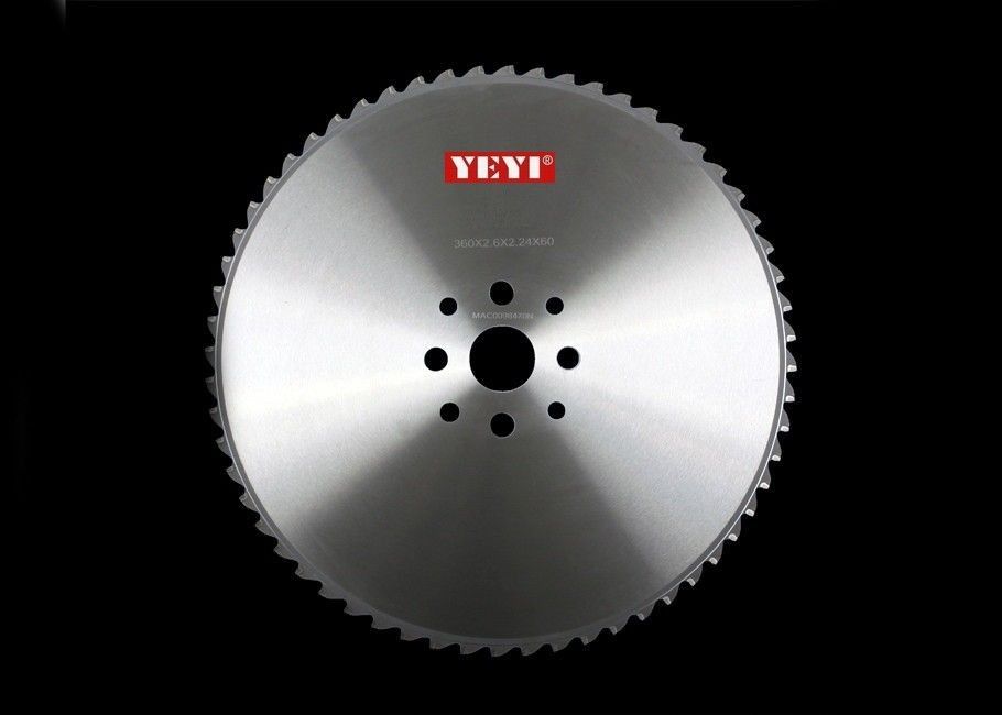 Custom Round Metal Cold Cut Saw Blade For Cutting Steel Cetmet Edge 360mm 2.6mm 60Z