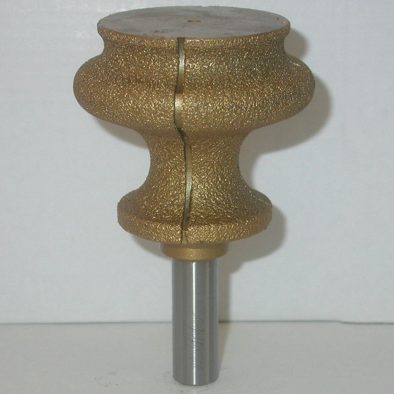 Silicon carbide tools and PCD cutting tools, Special Moulding Bit, for cutting artificial stone