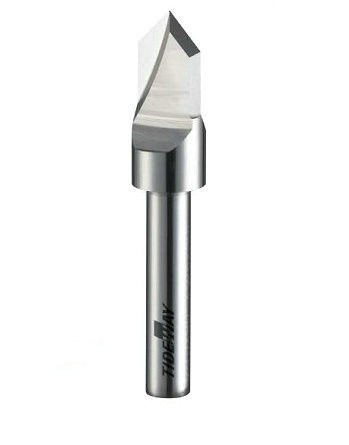 90°V Grooving Bits Micro - Grain Solid CNC Carbide Bits for cutting wood, Laminate, Plastic