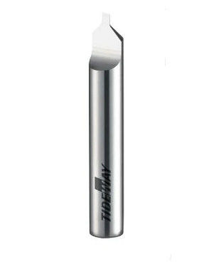 One Flute Compression Graver With Micro - Grain Solid Carbide CNC Carbide Bits For Cutting Soft Wood