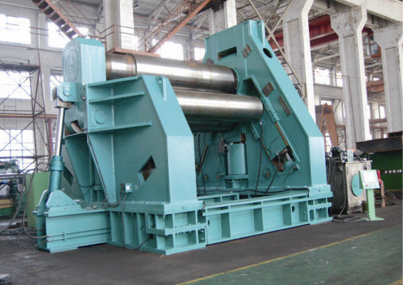 4.5 m/min 4 Roll Bending Machine / Plate Rolling Machine For rolling circular Pipe By hydraulic drive