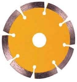 Durable segmental Curved Cutting cold saw Blades for wet &amp; dry cutting